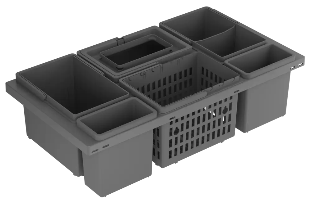 CUBE Basic low 800 ECO, Dark Grey